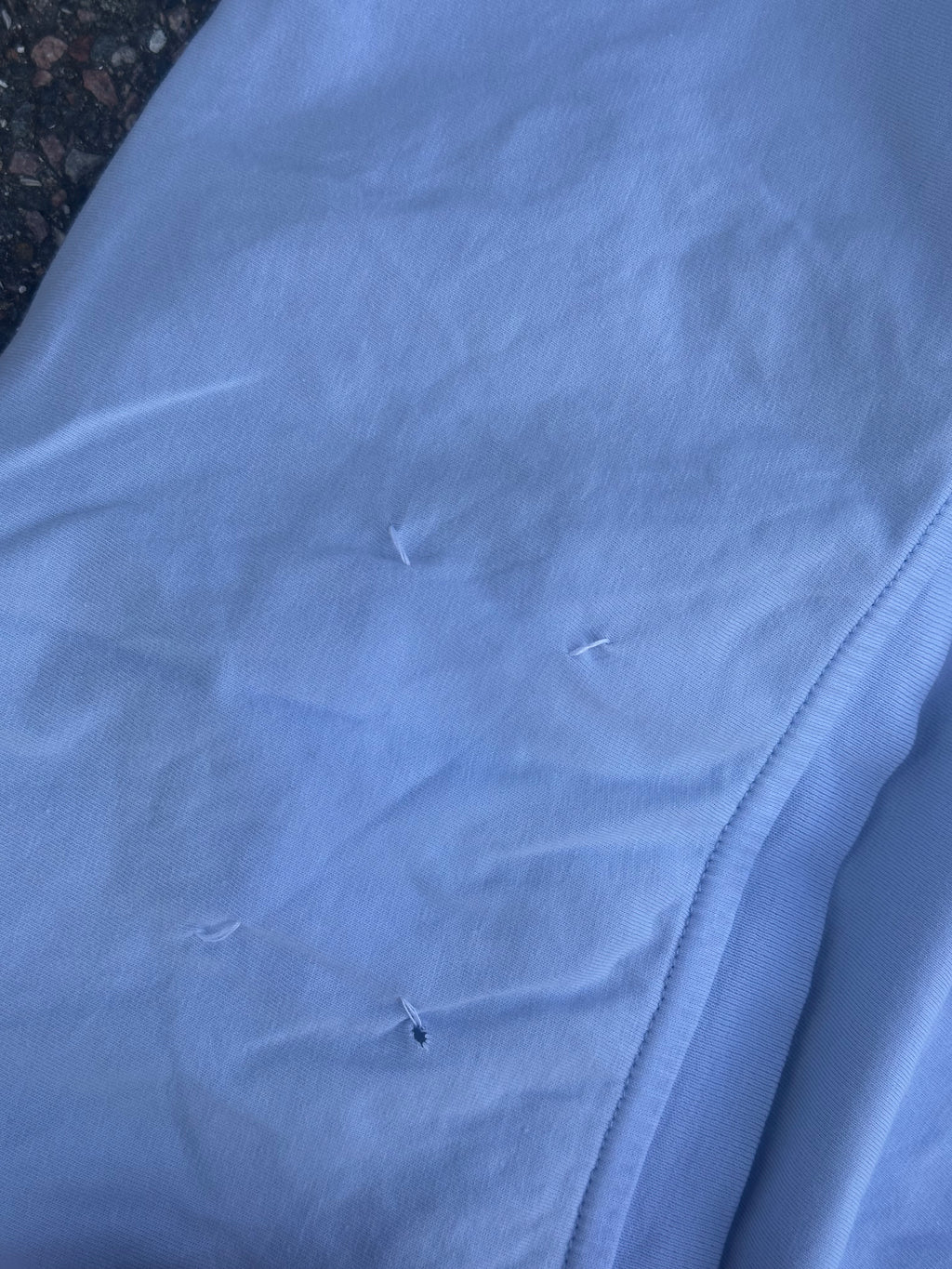 Baby blue maison margiela plain T-Shirt