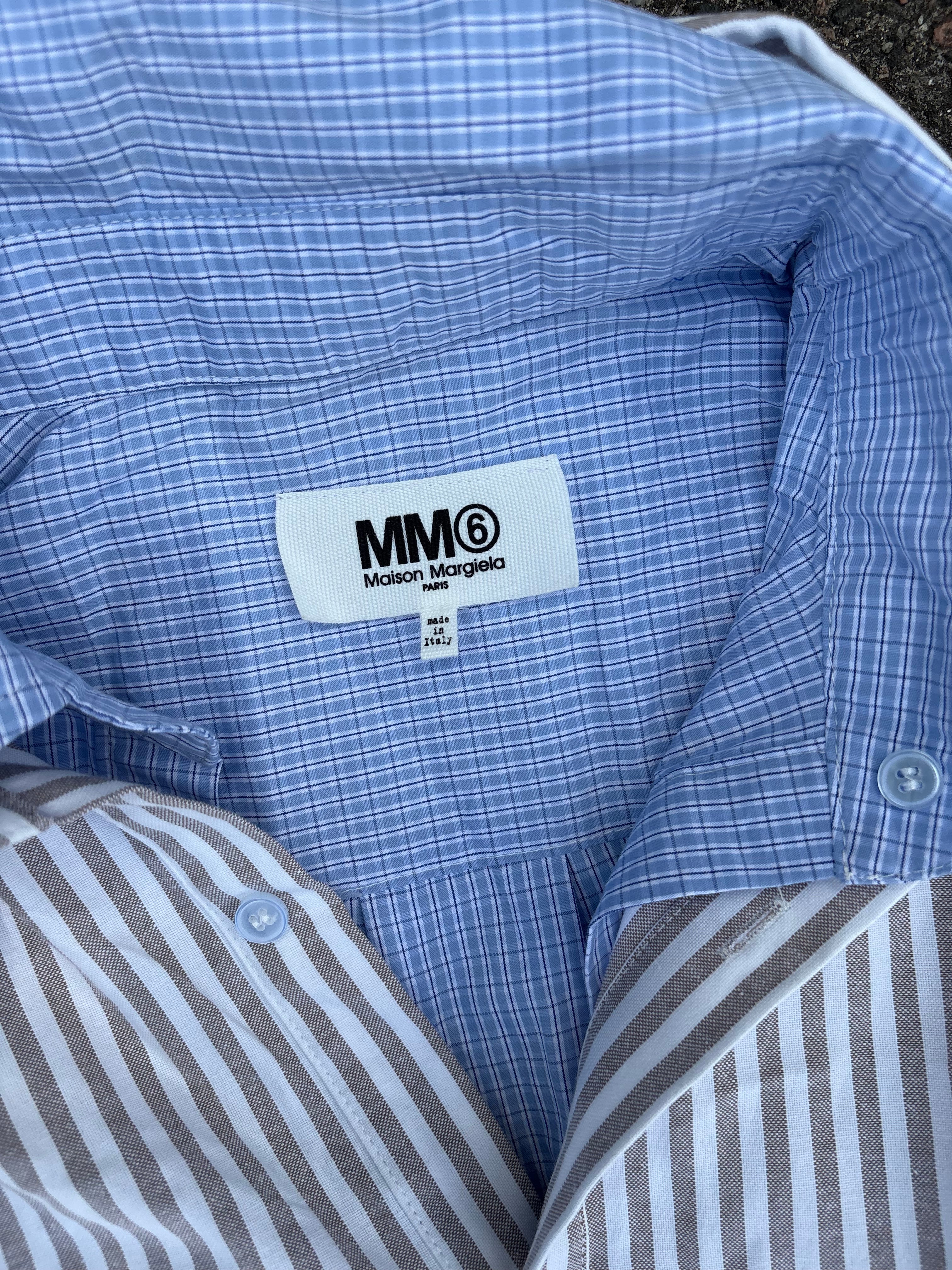 Maison Margiela MM6 double layer shirt