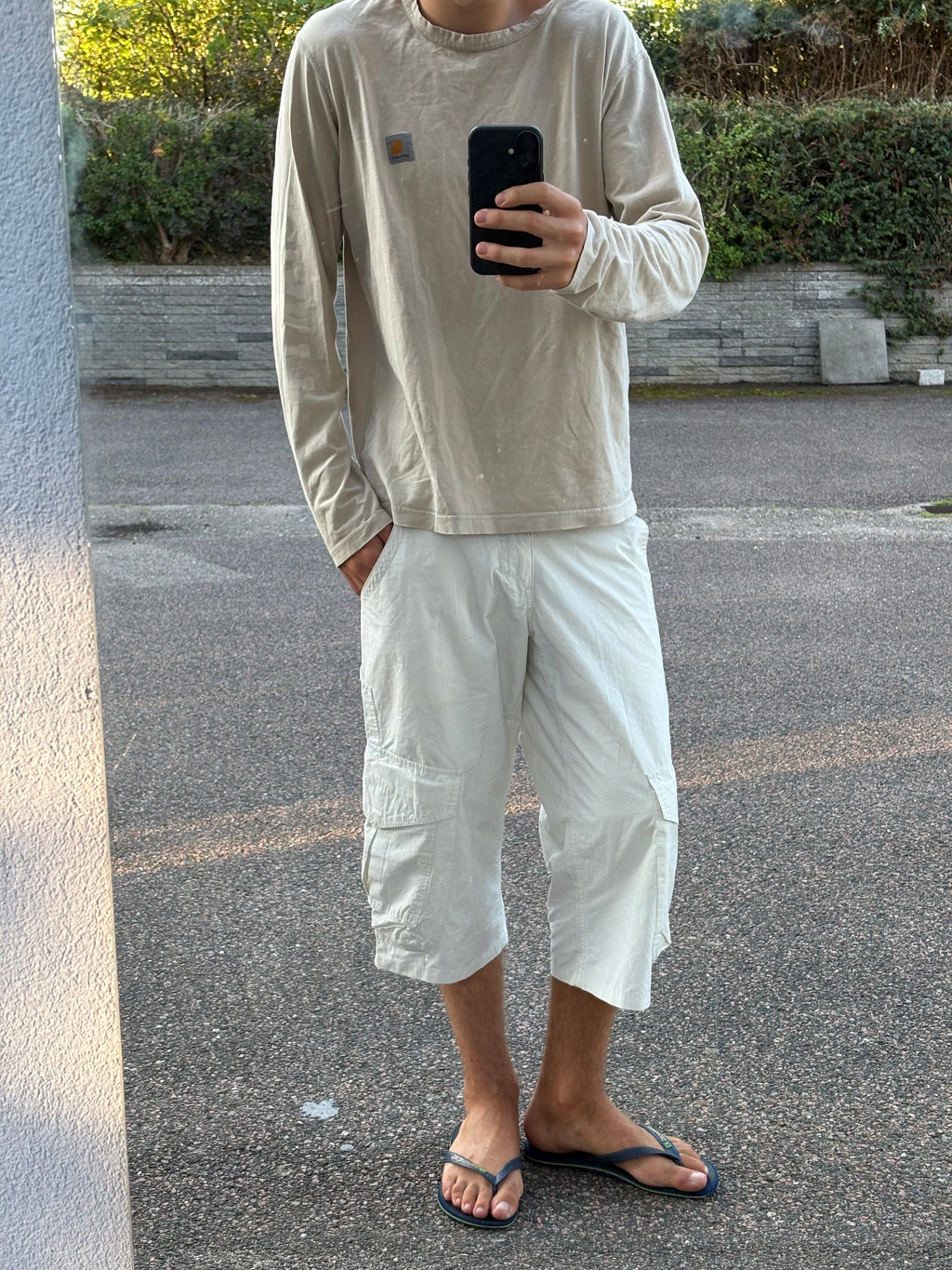Junya watanabe x Carhartt beige Long sleeve