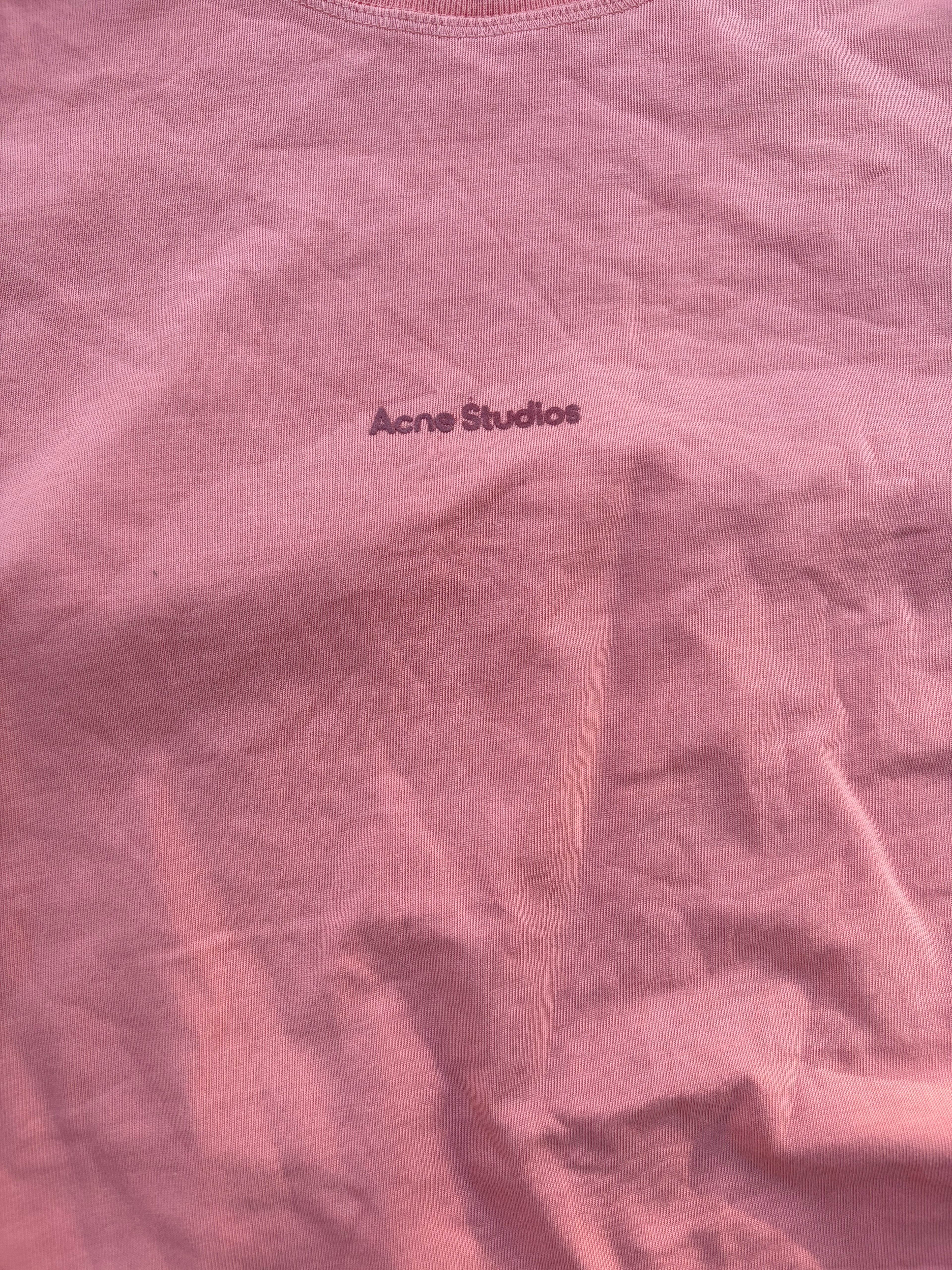 Acne studios small logo long sleeve