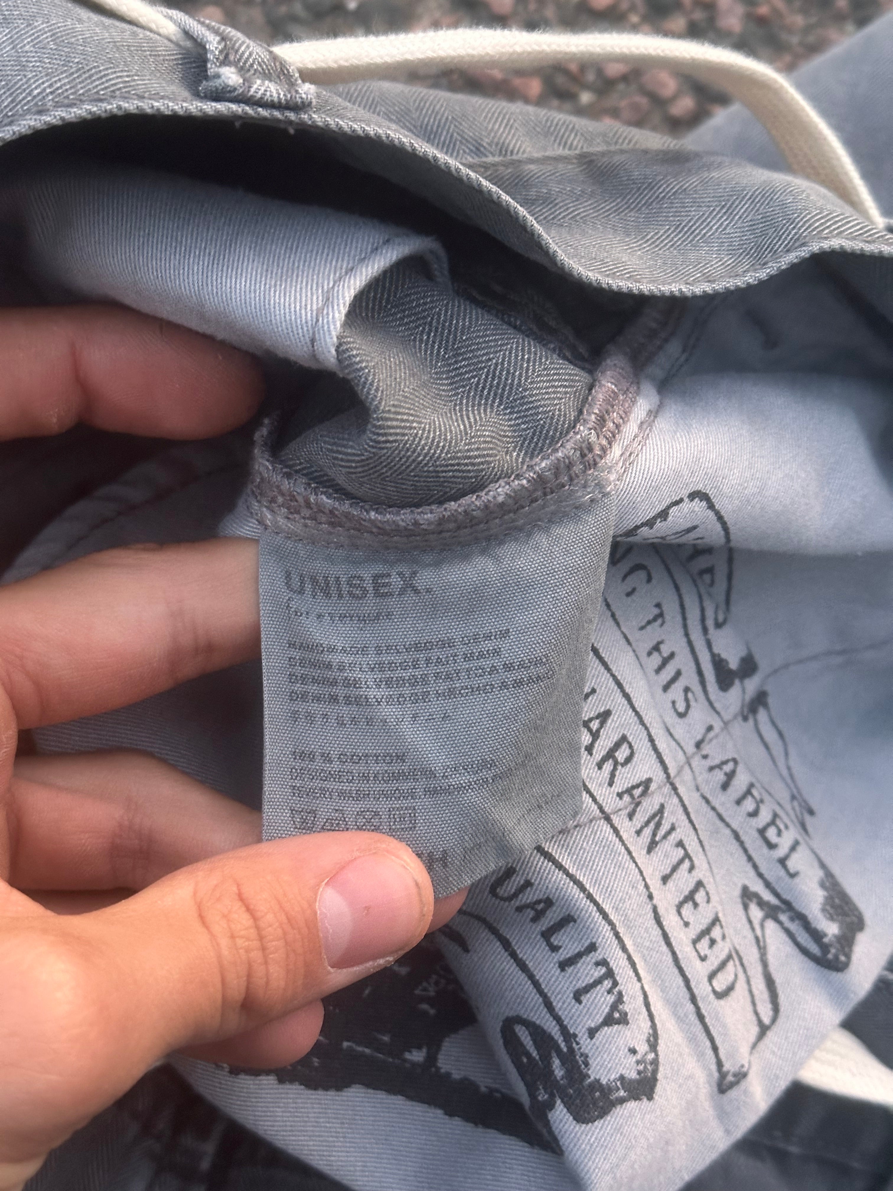 No faith studios gray cargo pants