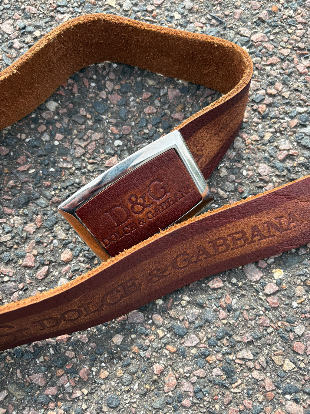Dolce & Gabbana leather belt
