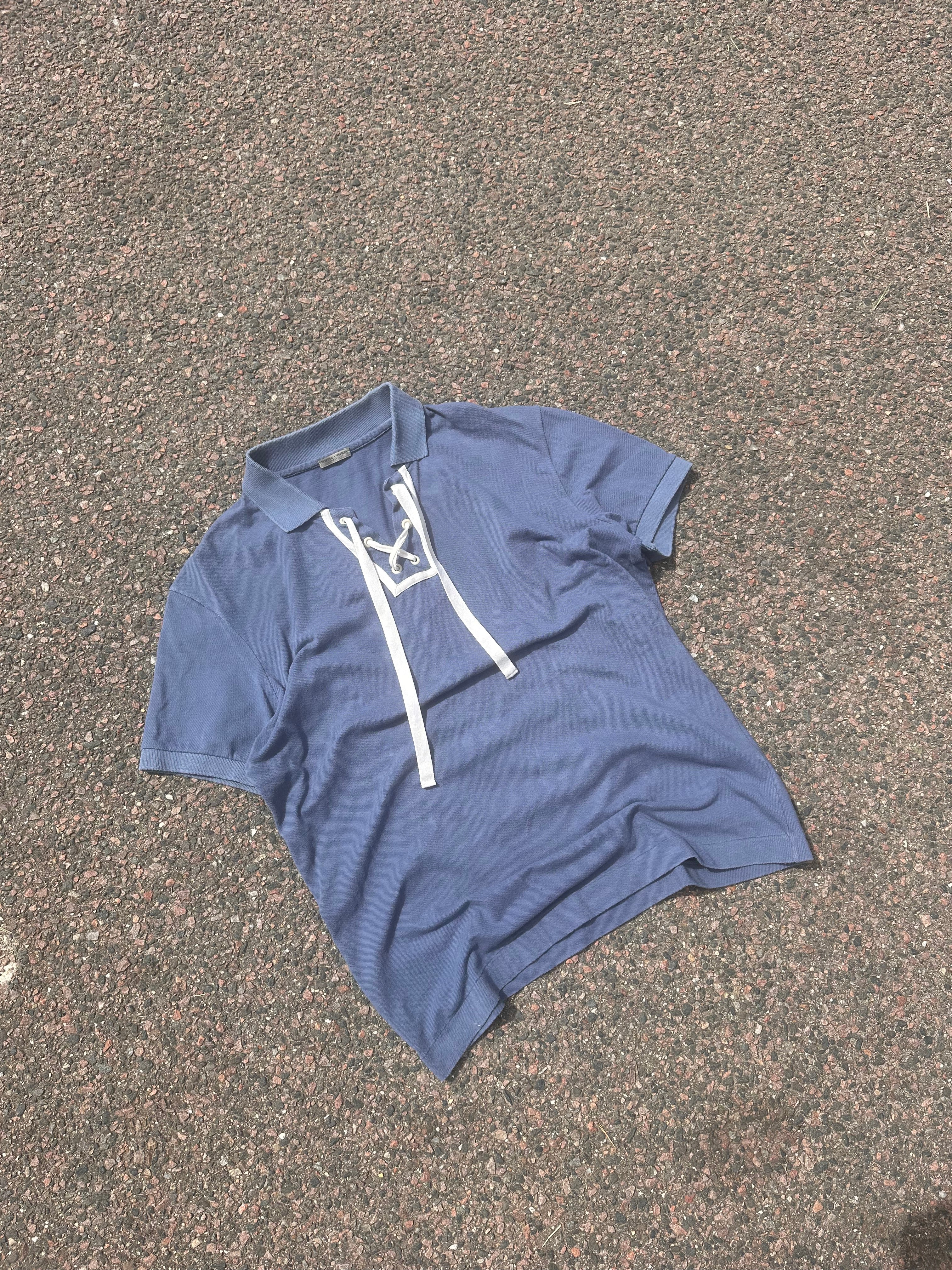 Bottega Veneta polo blue