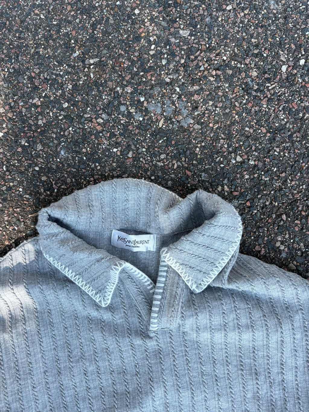 Vintage Yves Saint Laurent polo Long sleeve