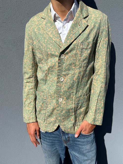 Comme des garcons hand sewn Couture blazer green