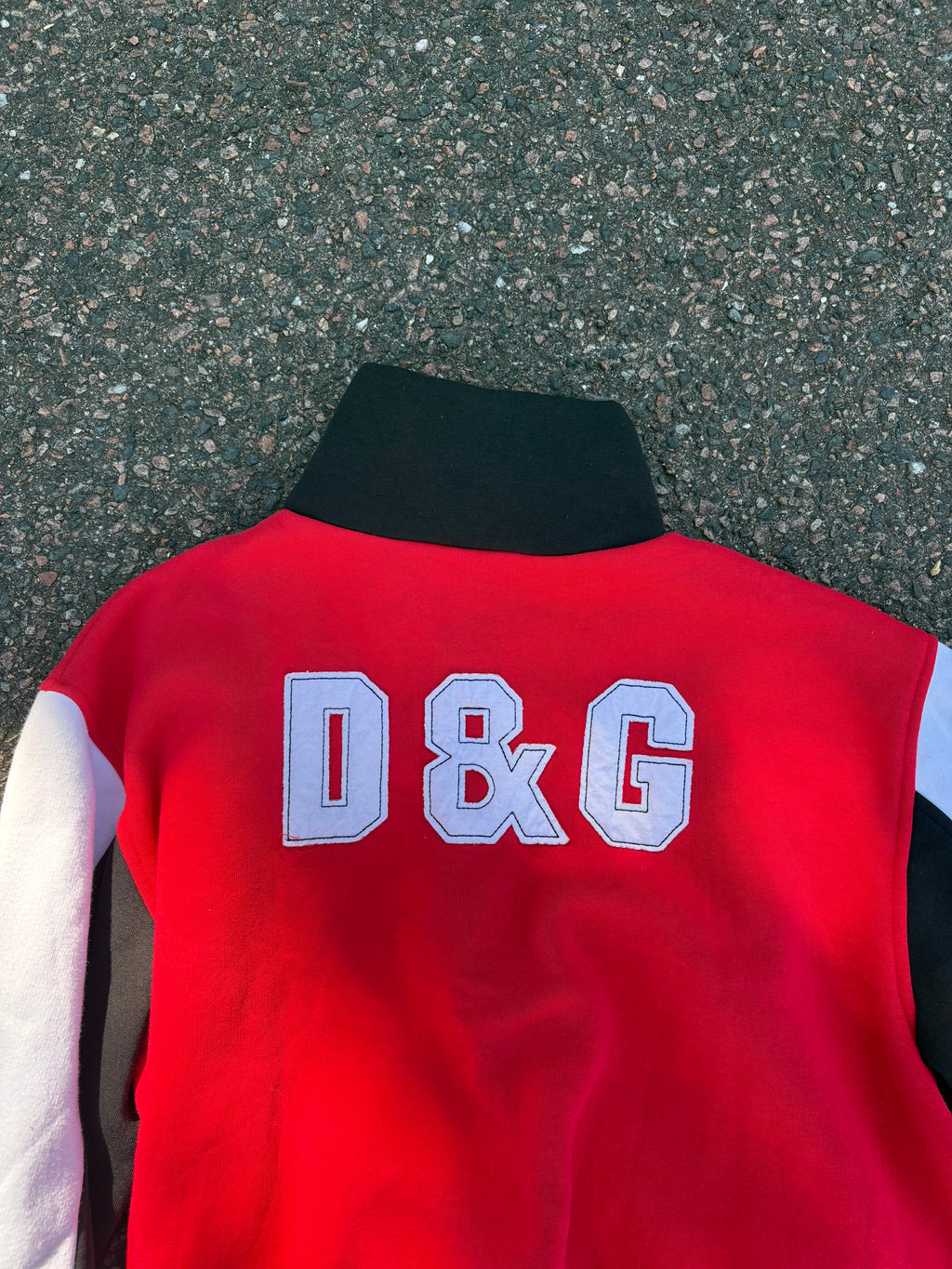 Vintage Dolce & Gabbana racer zip up