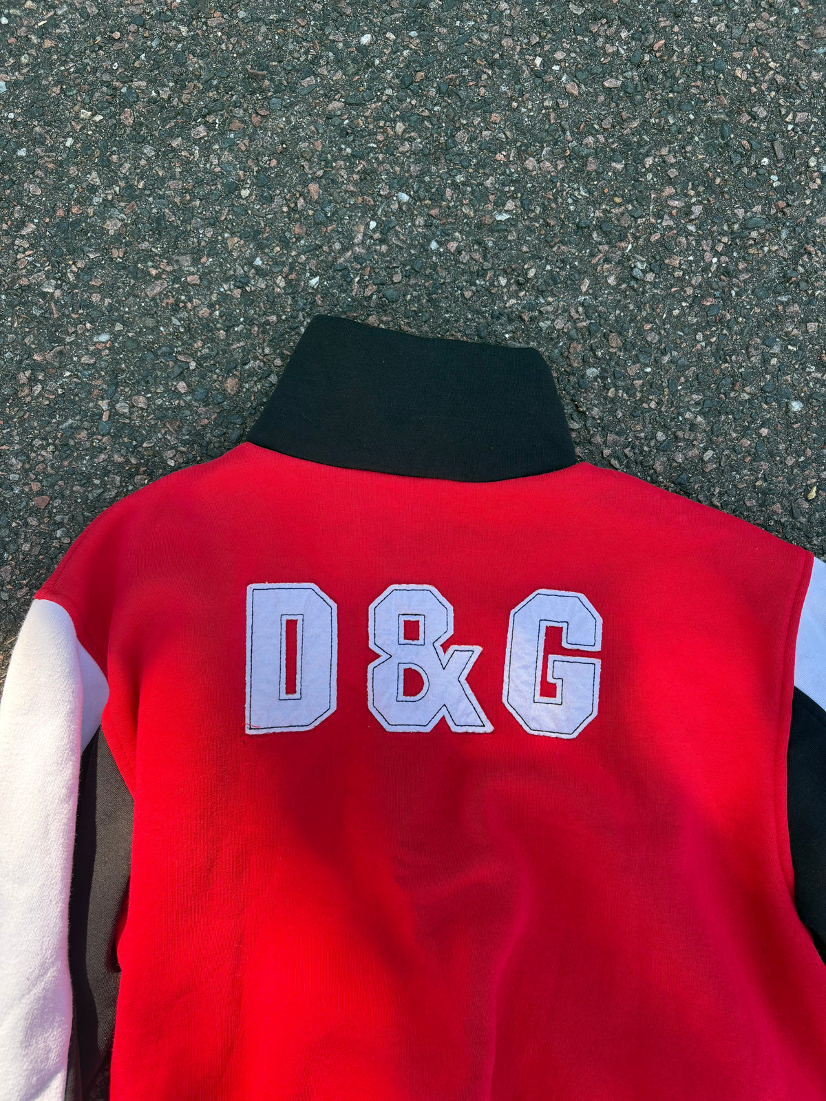 Vintage Dolce & Gabbana racer zip up