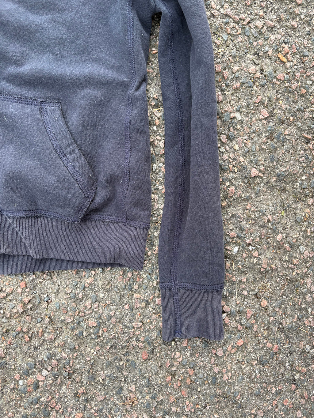 Vintage Abercrombie hoodie navy