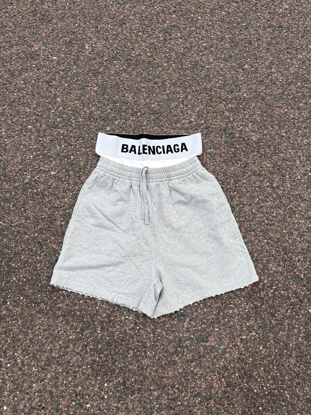 Balenciaga underwear sweatshorts gray