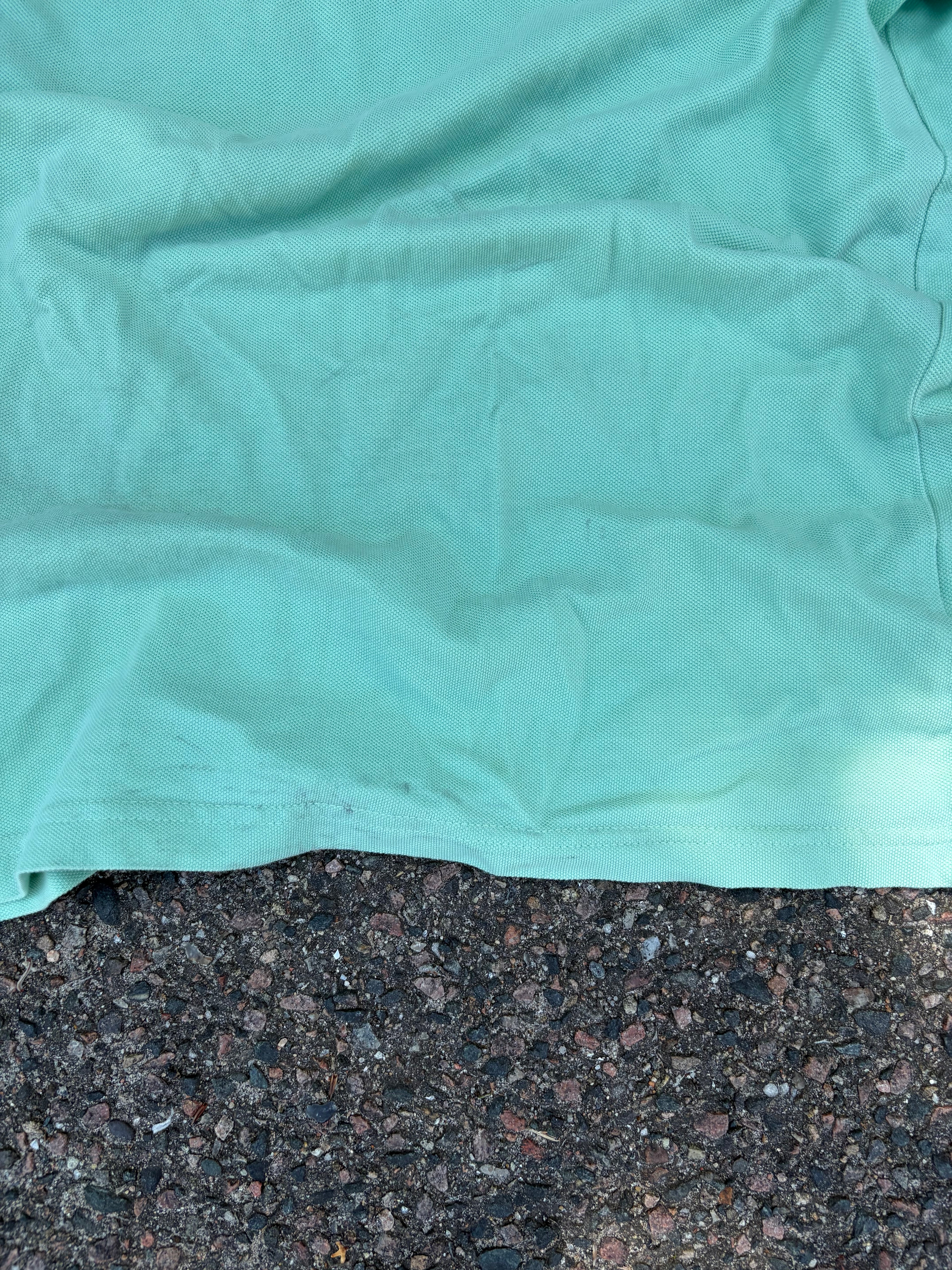 Vintage Mint green Lacoste slim fit polo