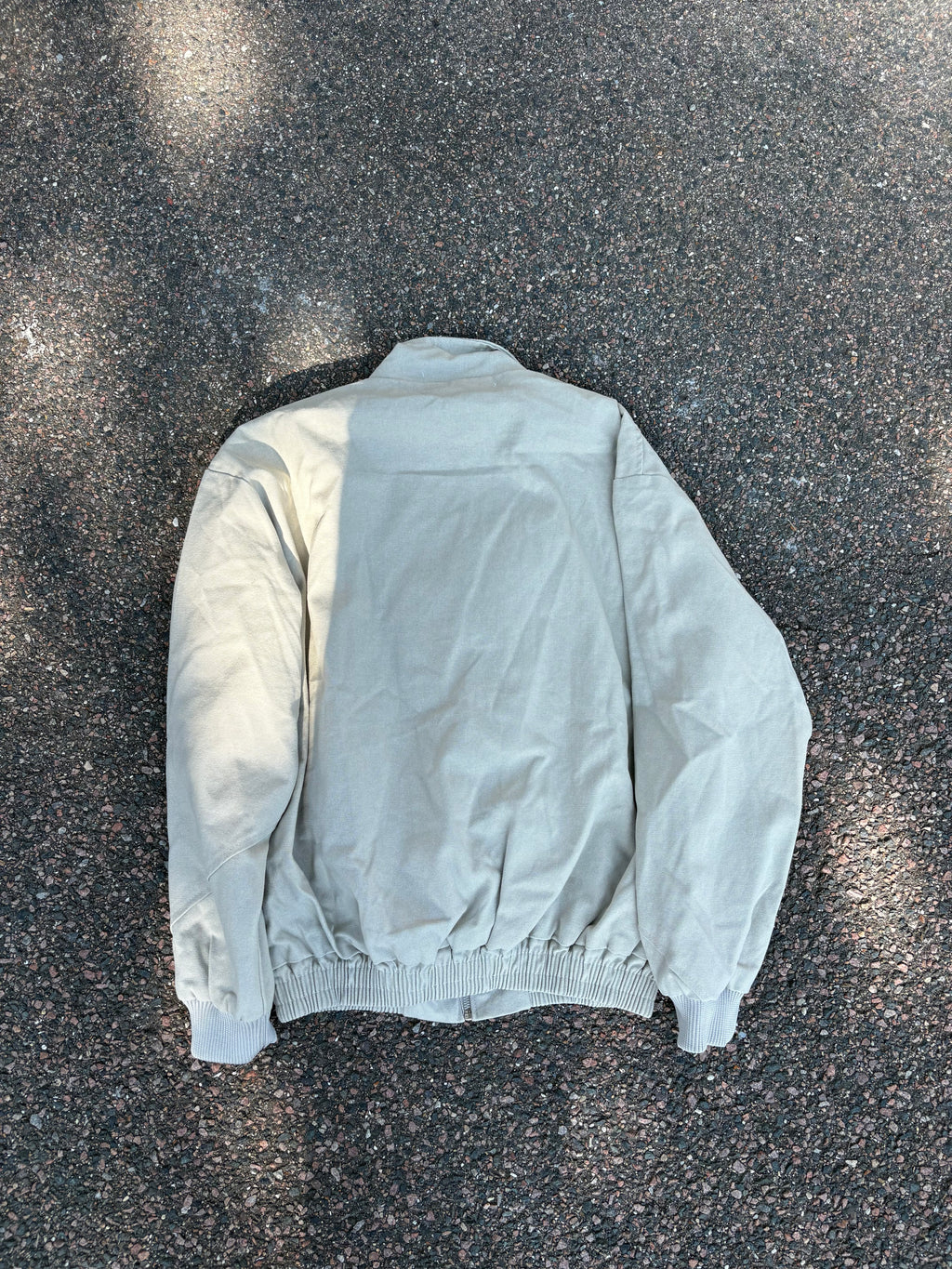 Christian Dior beige Harrington jacket