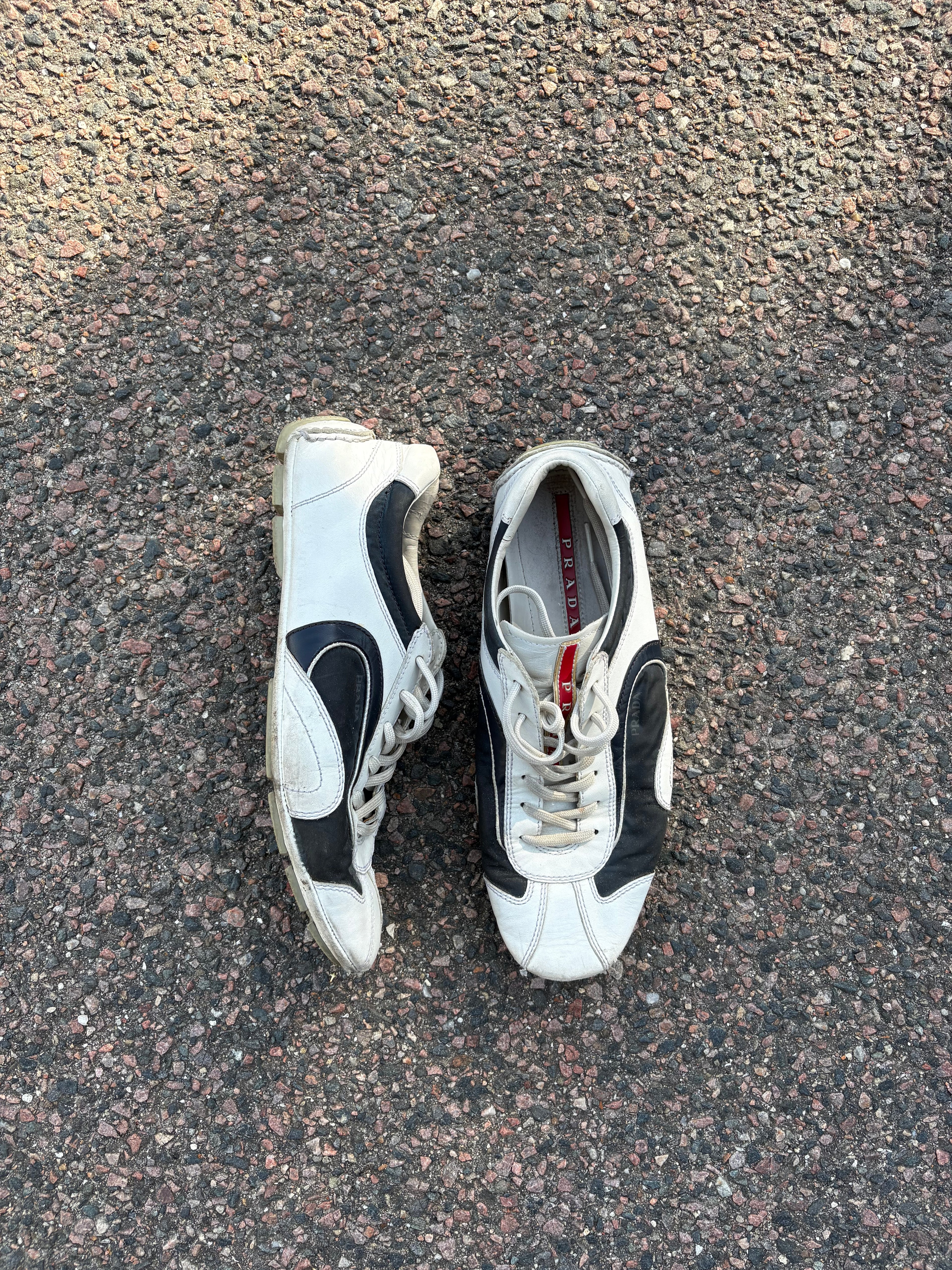 Prada vintage 05 monte carlo white/navy