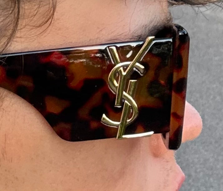 Saint Laurent Leopard glasses 119-54