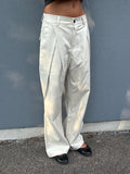 Off white suit pants
