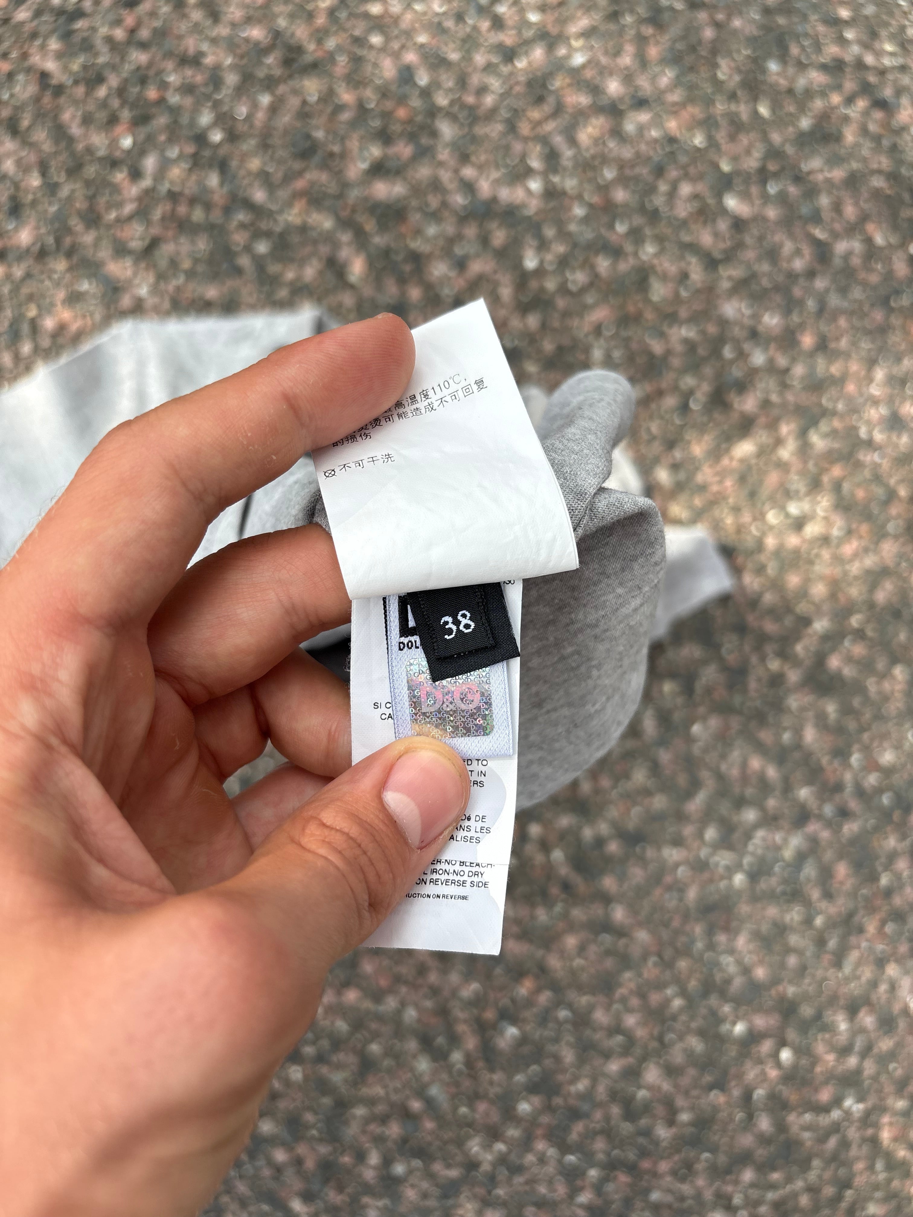 Dolce & Gabbana gray tee