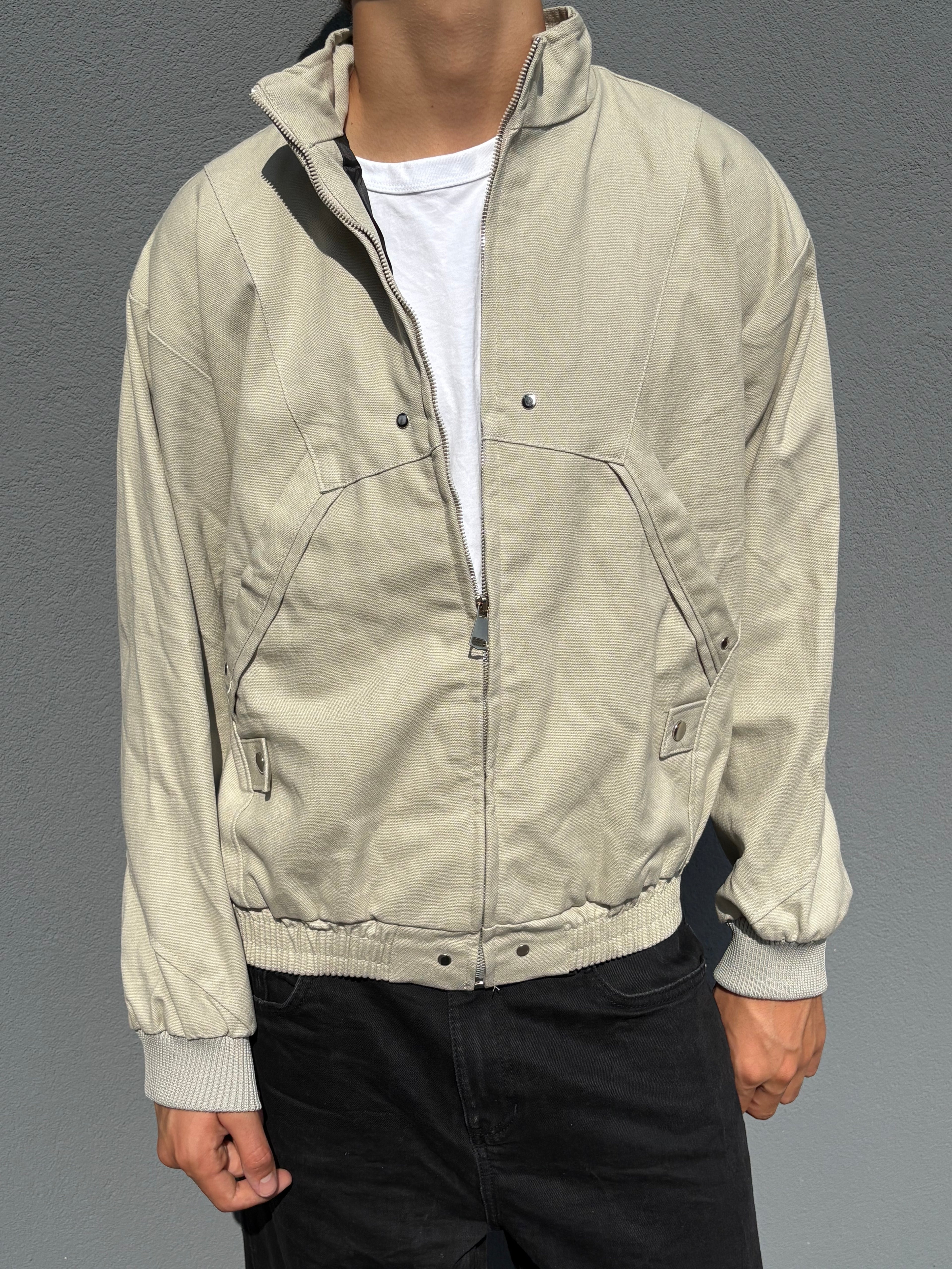 Christian Dior beige Harrington jacket