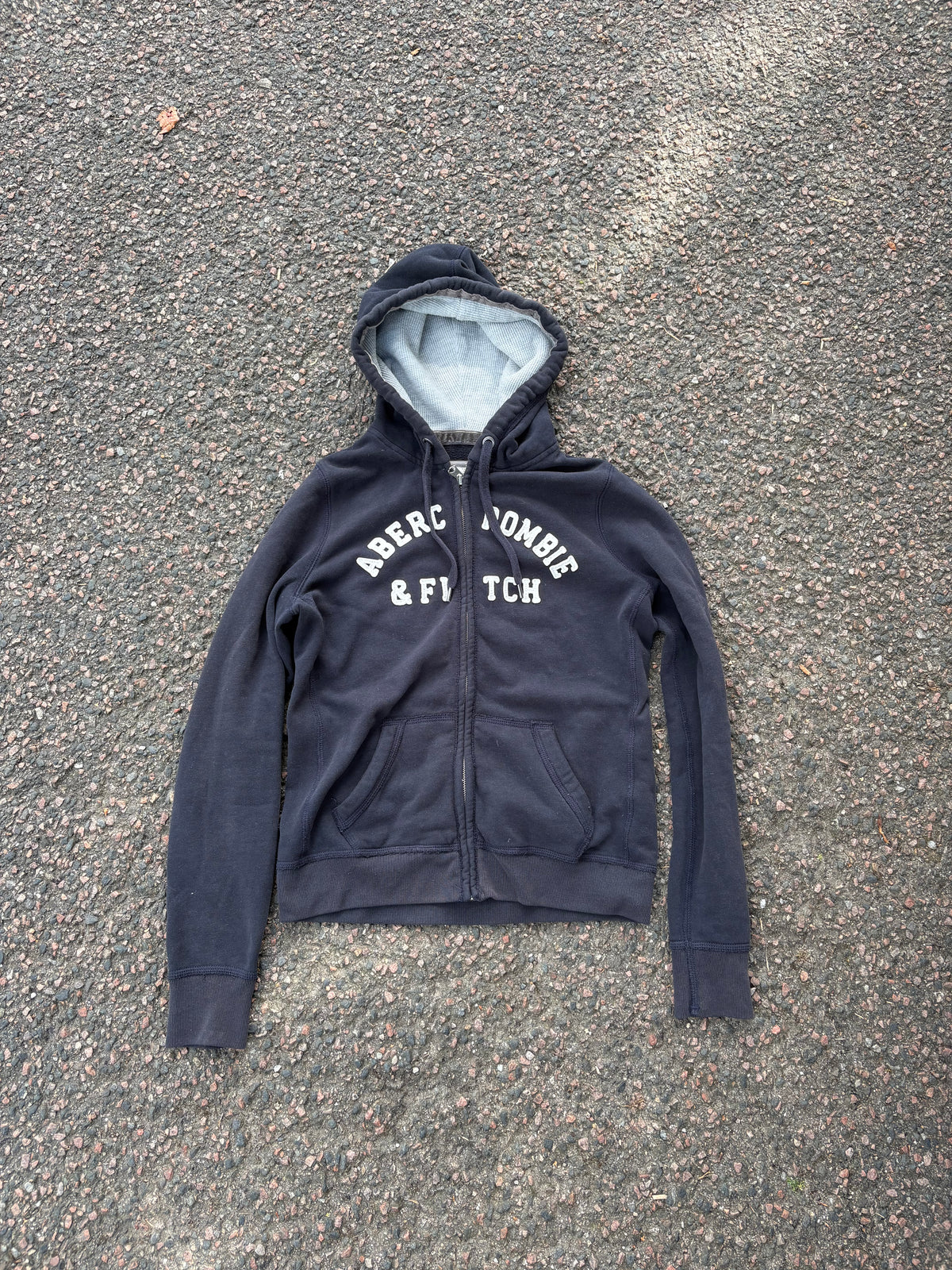 Vintage Abercrombie hoodie navy