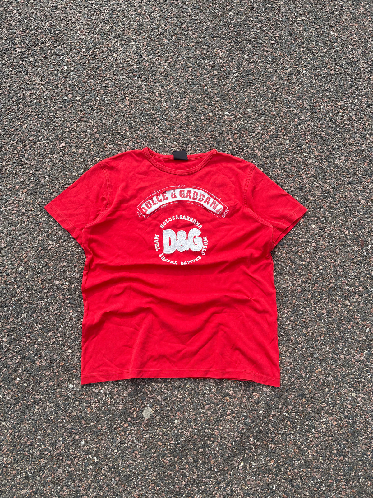 Dolce & Gabbana red t-shirt