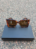Saint Laurent Leopard glasses 119-54