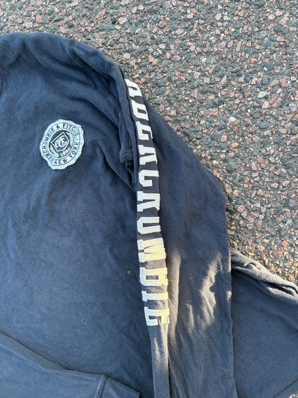 Vintage Abercrombie long sleeve navy
