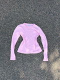 Saks Potts Eloise long sleeve pink fuscha