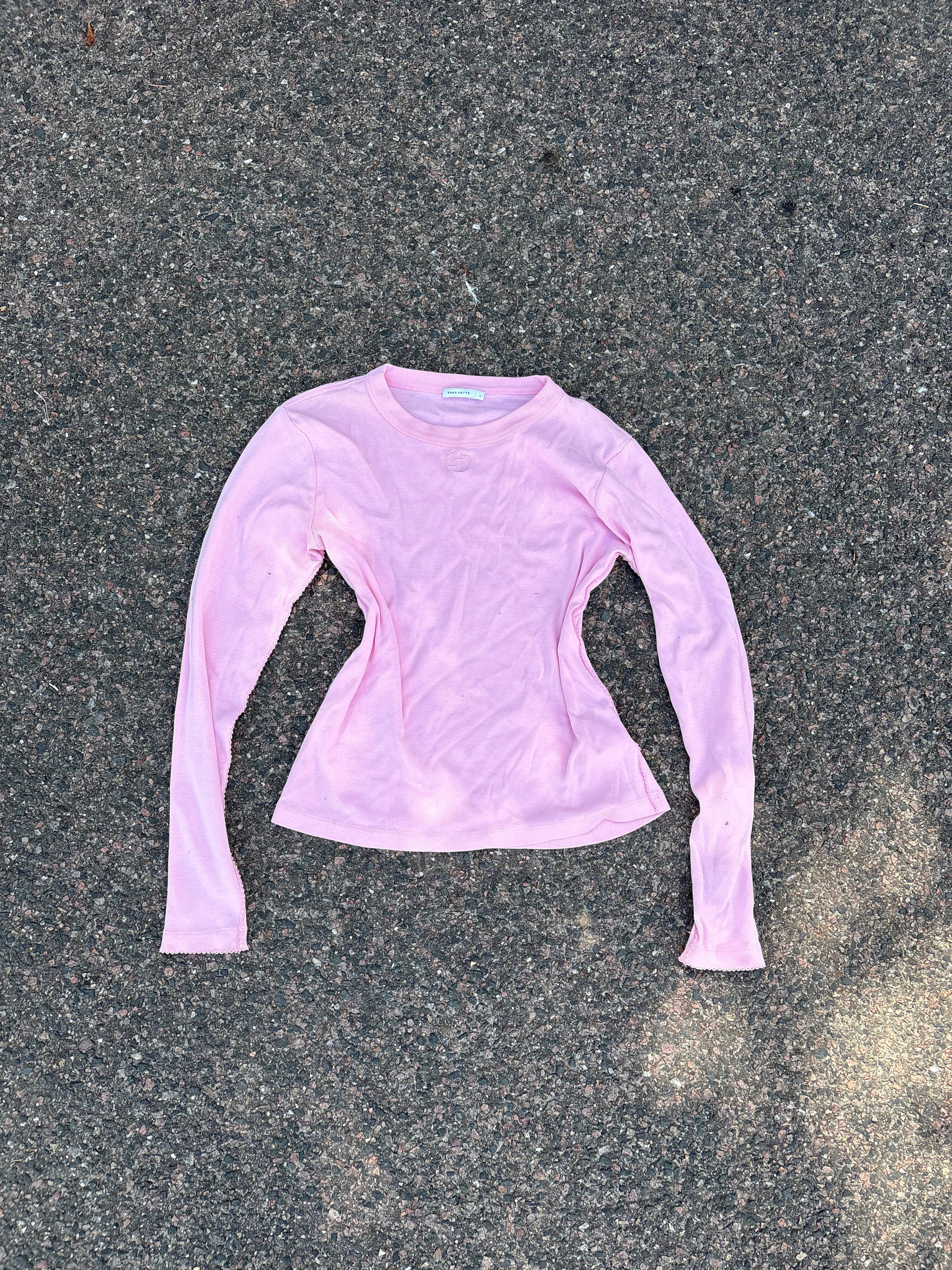 Saks Potts Eloise long sleeve pink fuscha