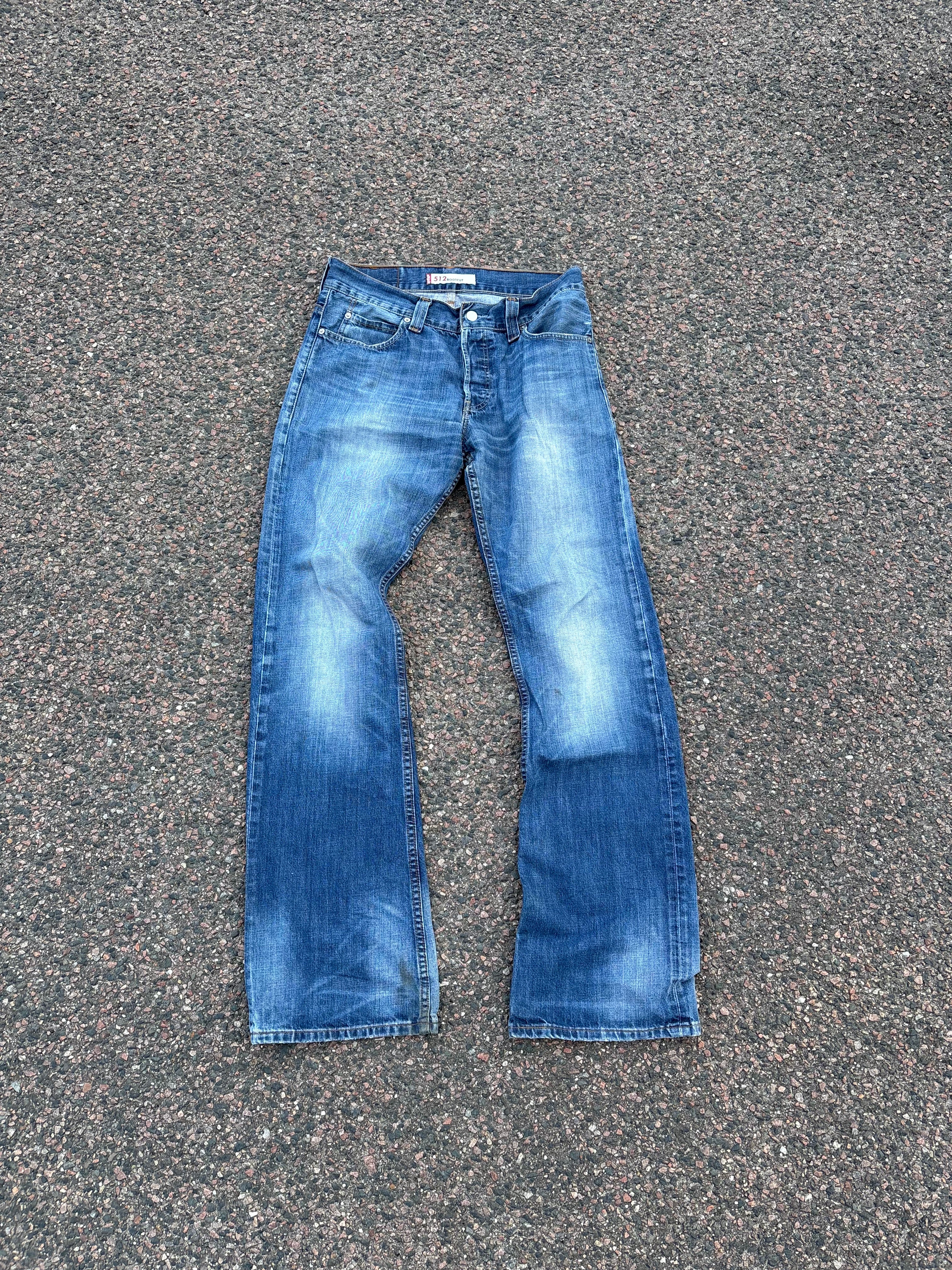 Levis Vintage 512 bootcut washed jeans (32*36)