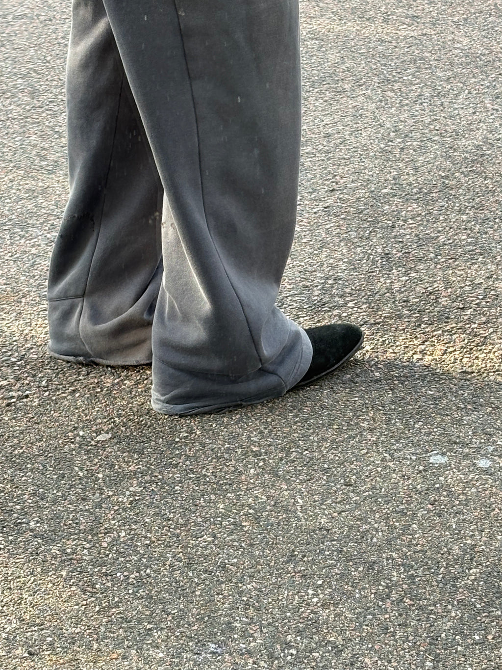 AM Black suede shoes (43)