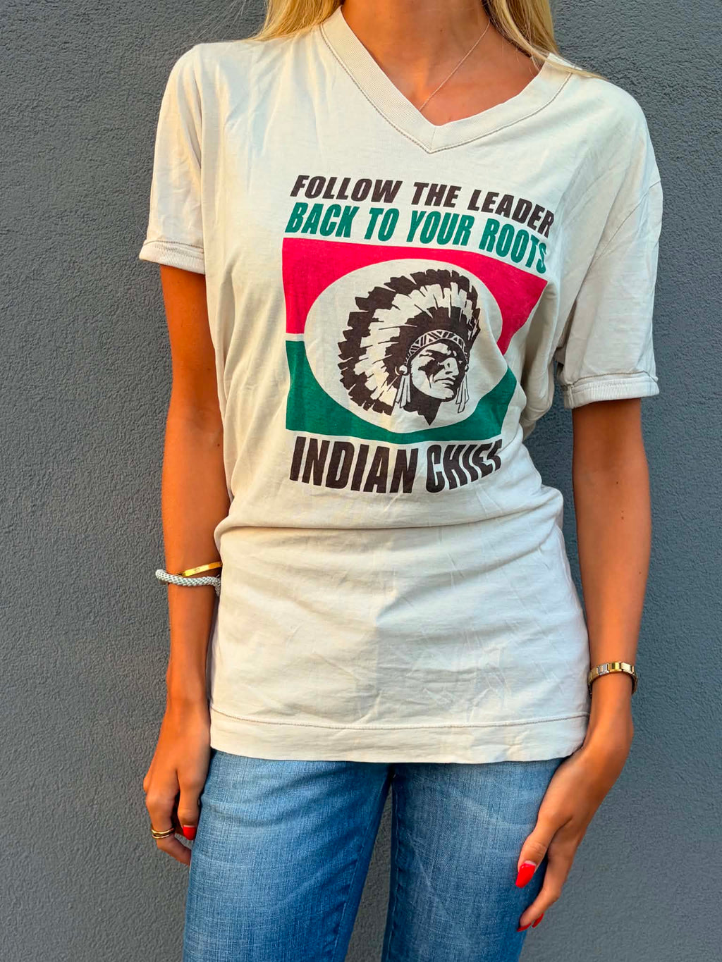 Dolce & Gabbana Indian chief vintage shirt