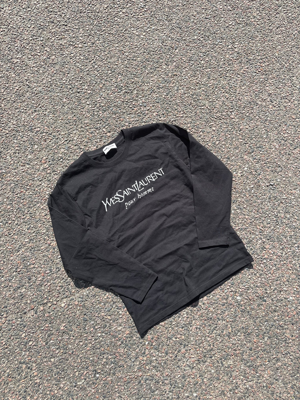 Saint Laurent black long shirt