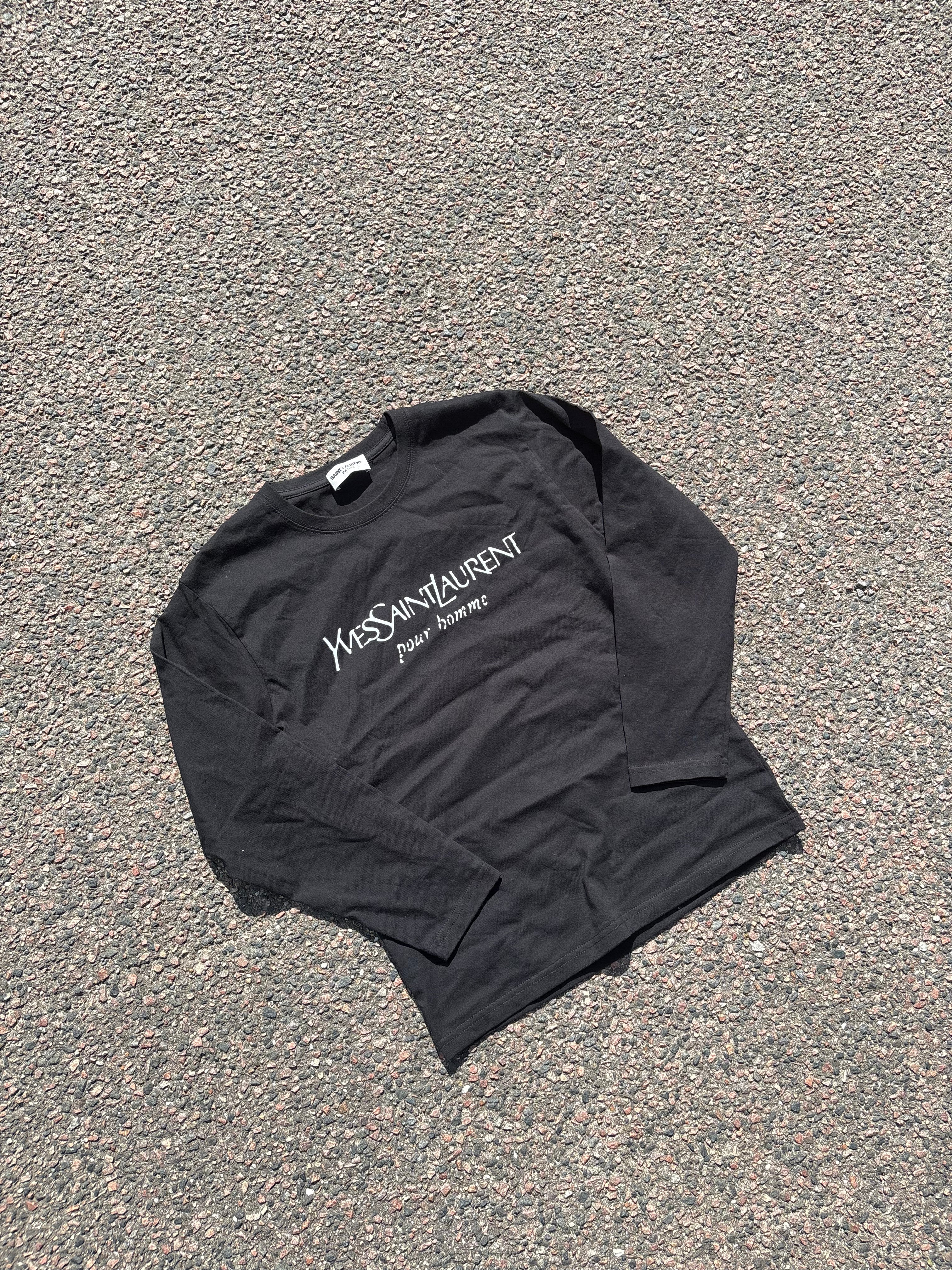 Saint Laurent black long shirt