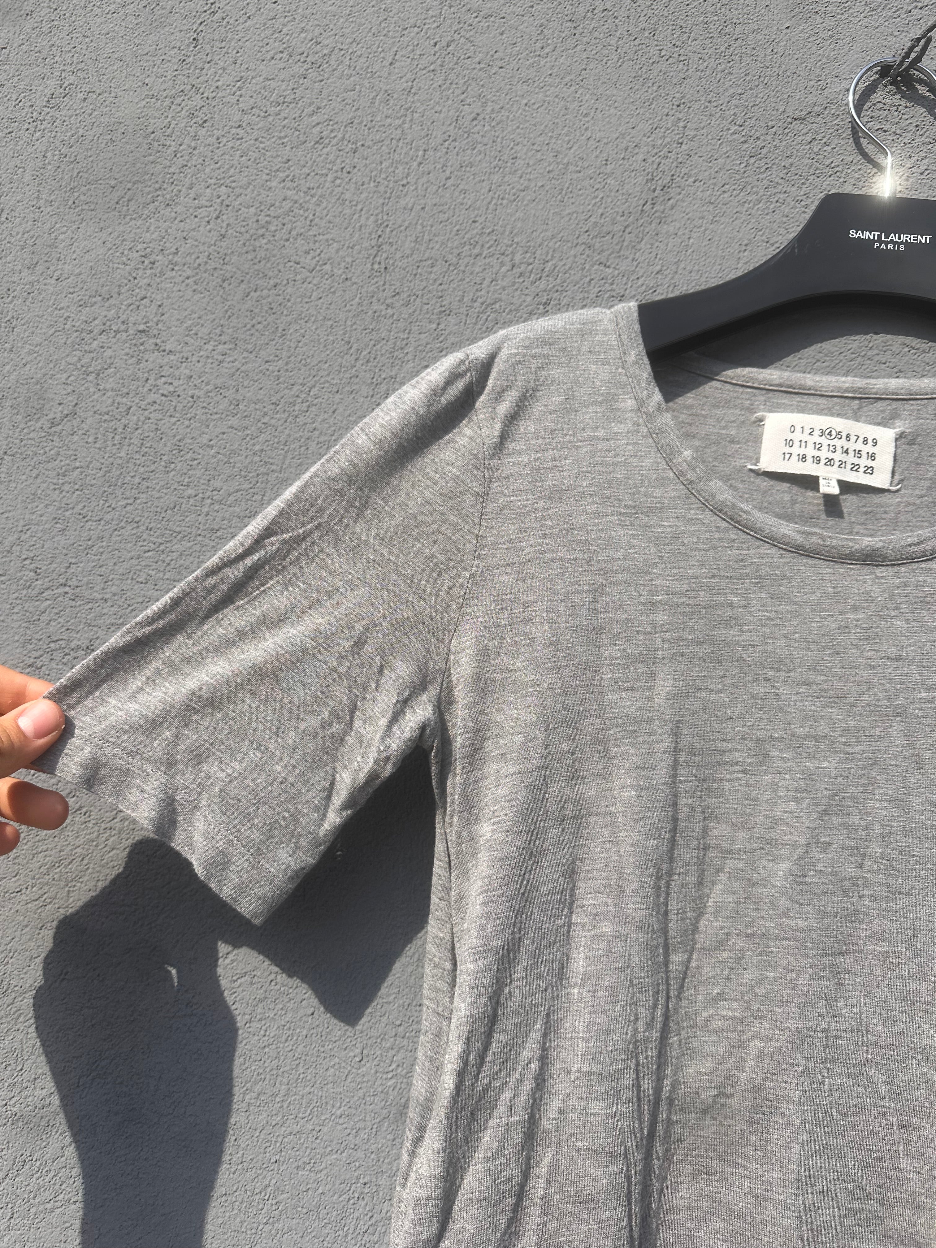 Gray maison margiela tee
