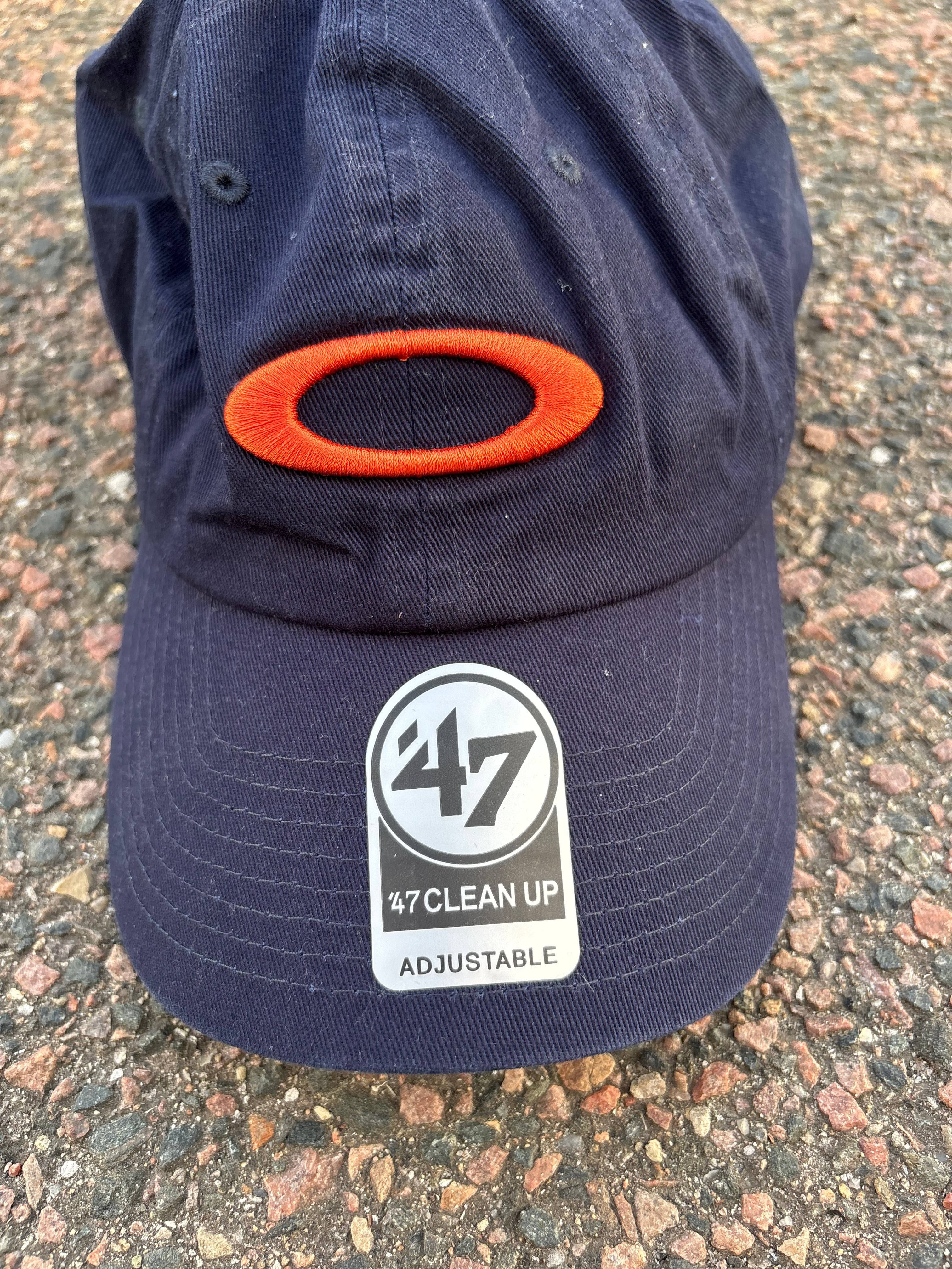Oakley Dad cap navy orange
