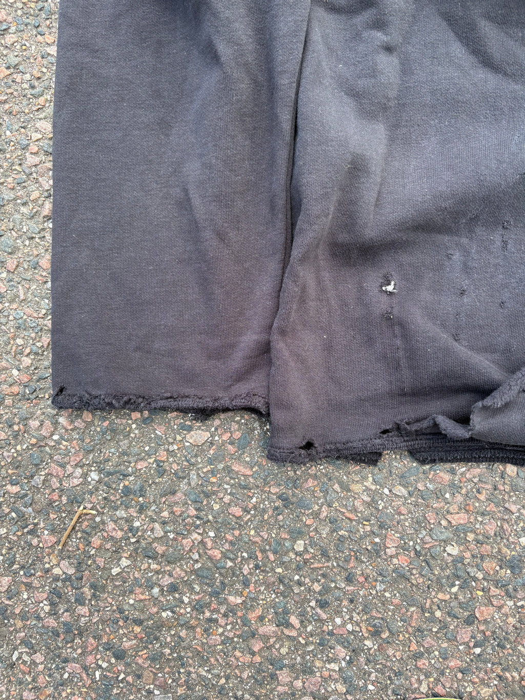 Vintage champion hoodie black