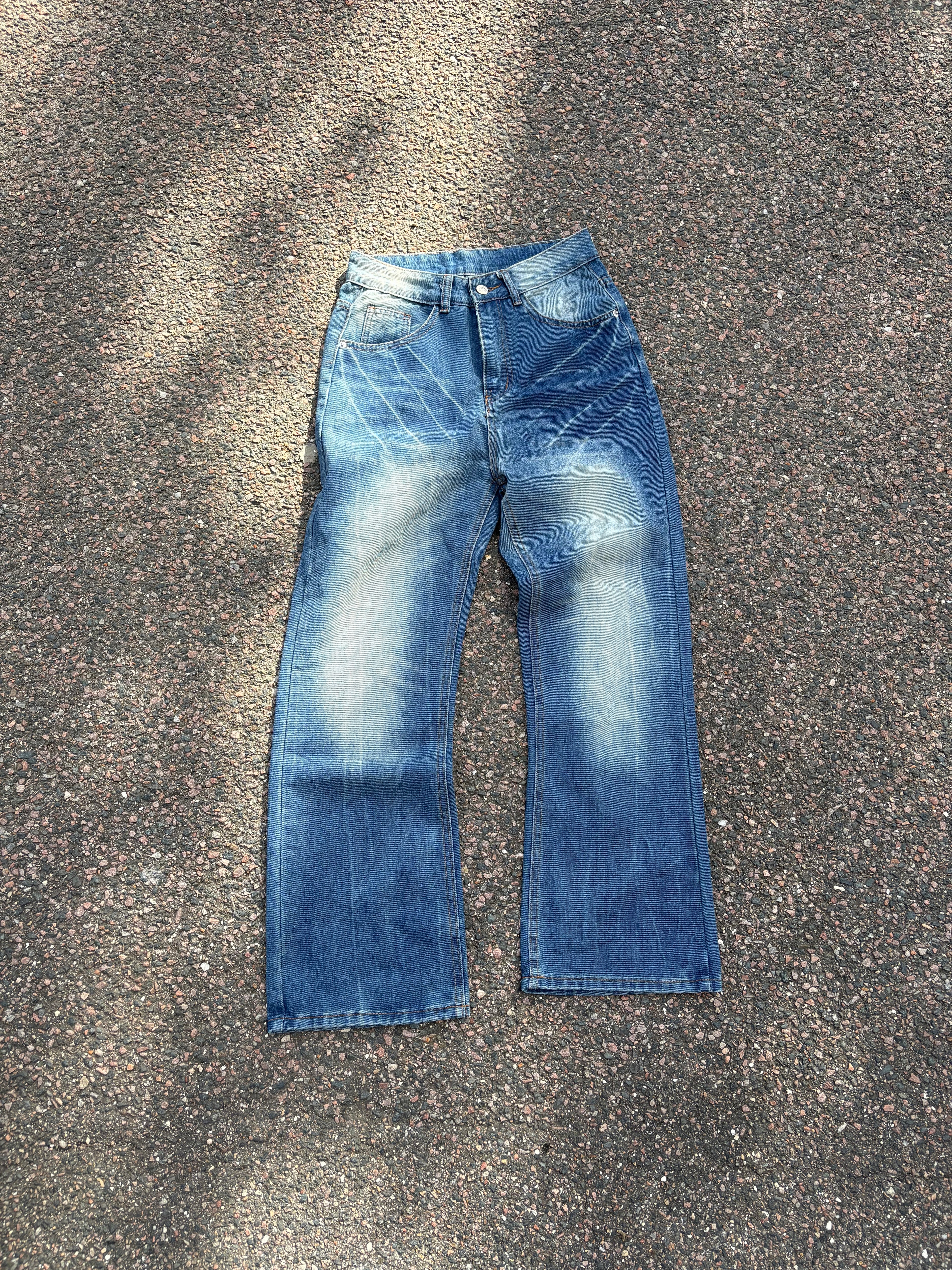 Vintage bootcut washed jeans women’s