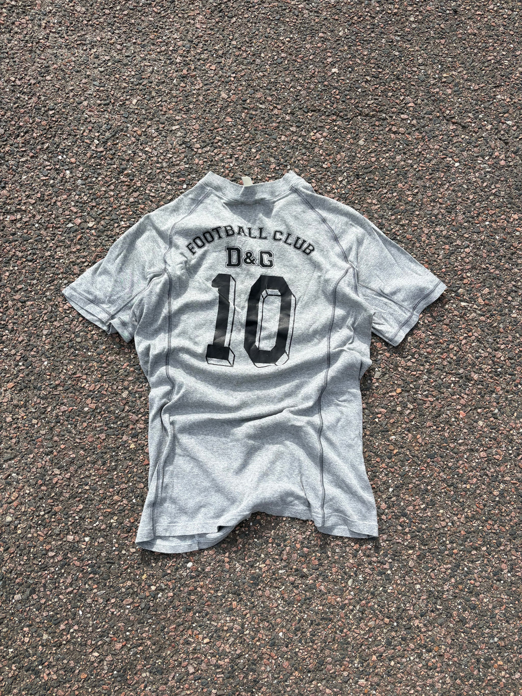 Dolce & Gabbana football club tee gray