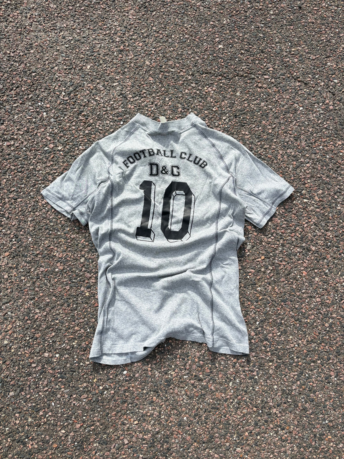 Dolce & Gabbana football club tee gray