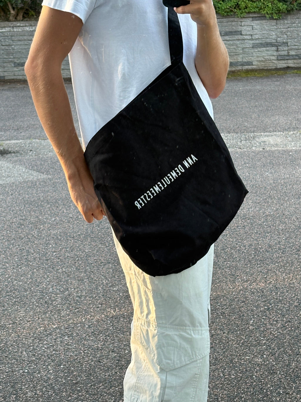 Ann Demeulemeester Tote bag Black FW17