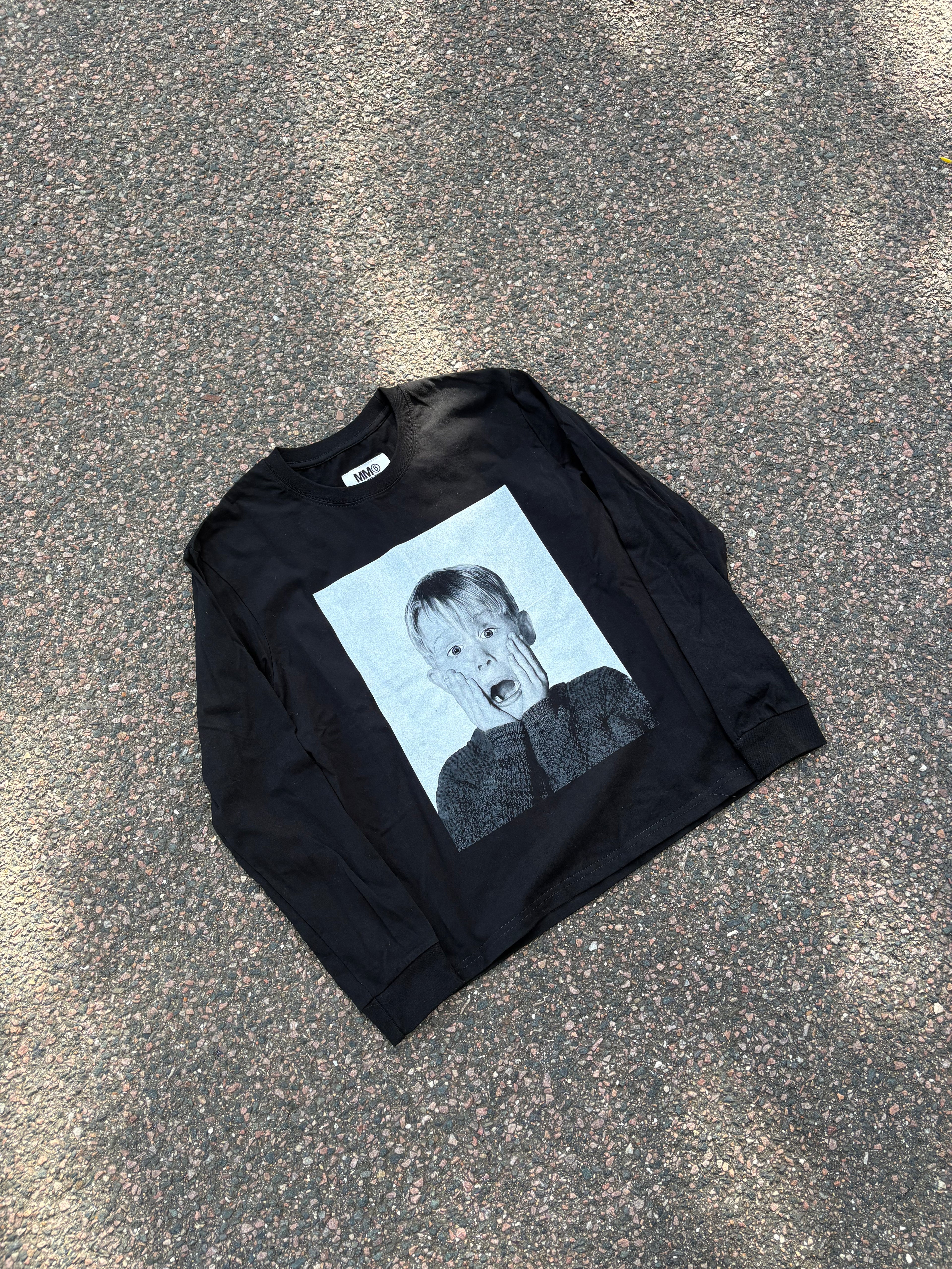 MM6 Maison Martin margiela 2015 Home alone long sleeve black