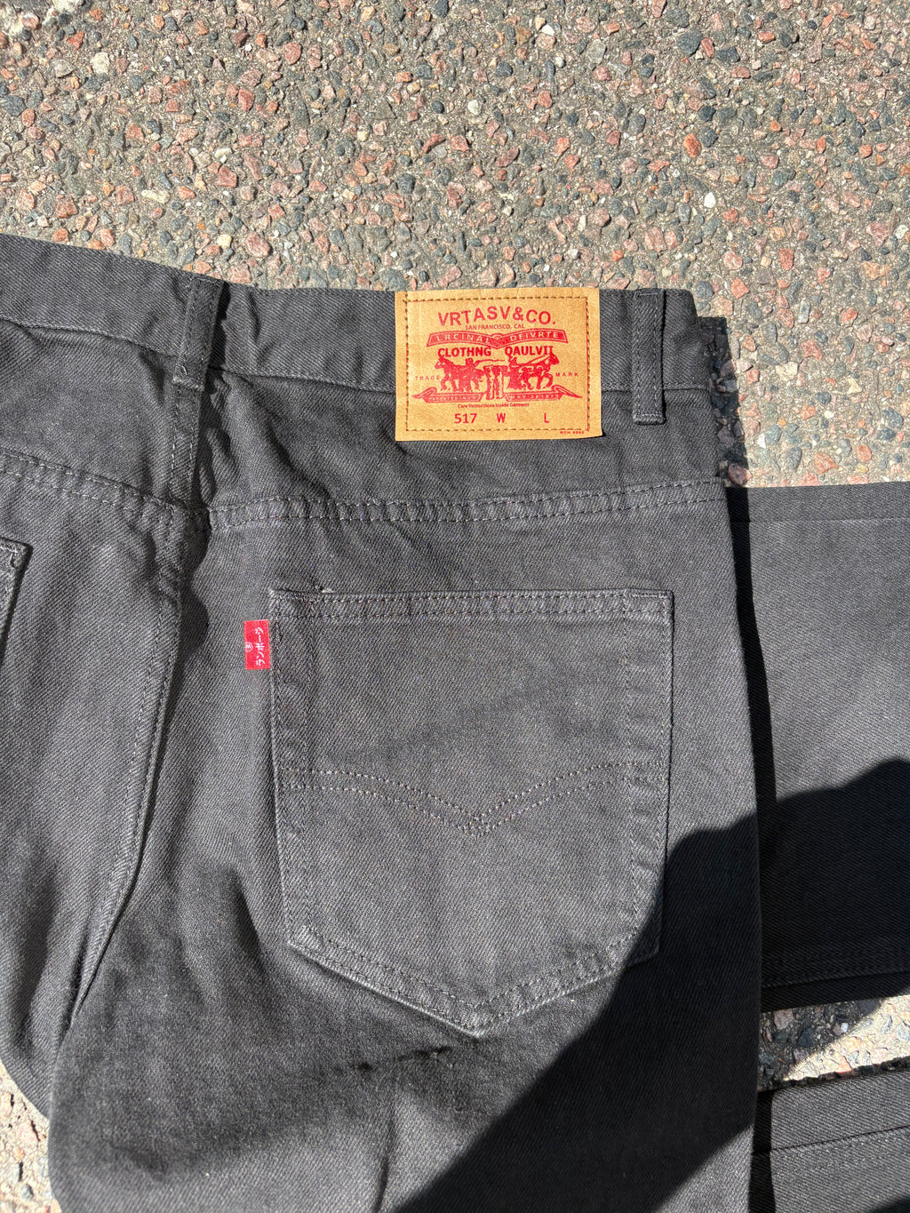 Levis 517 bootcut Russian black
