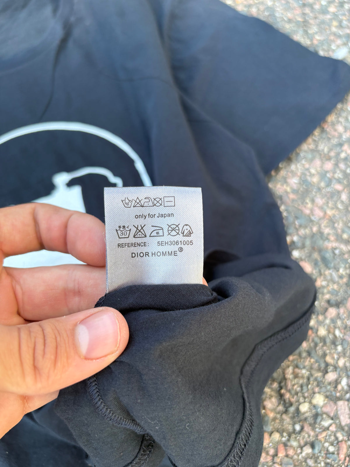 Vintage 2000s Dior homme tee