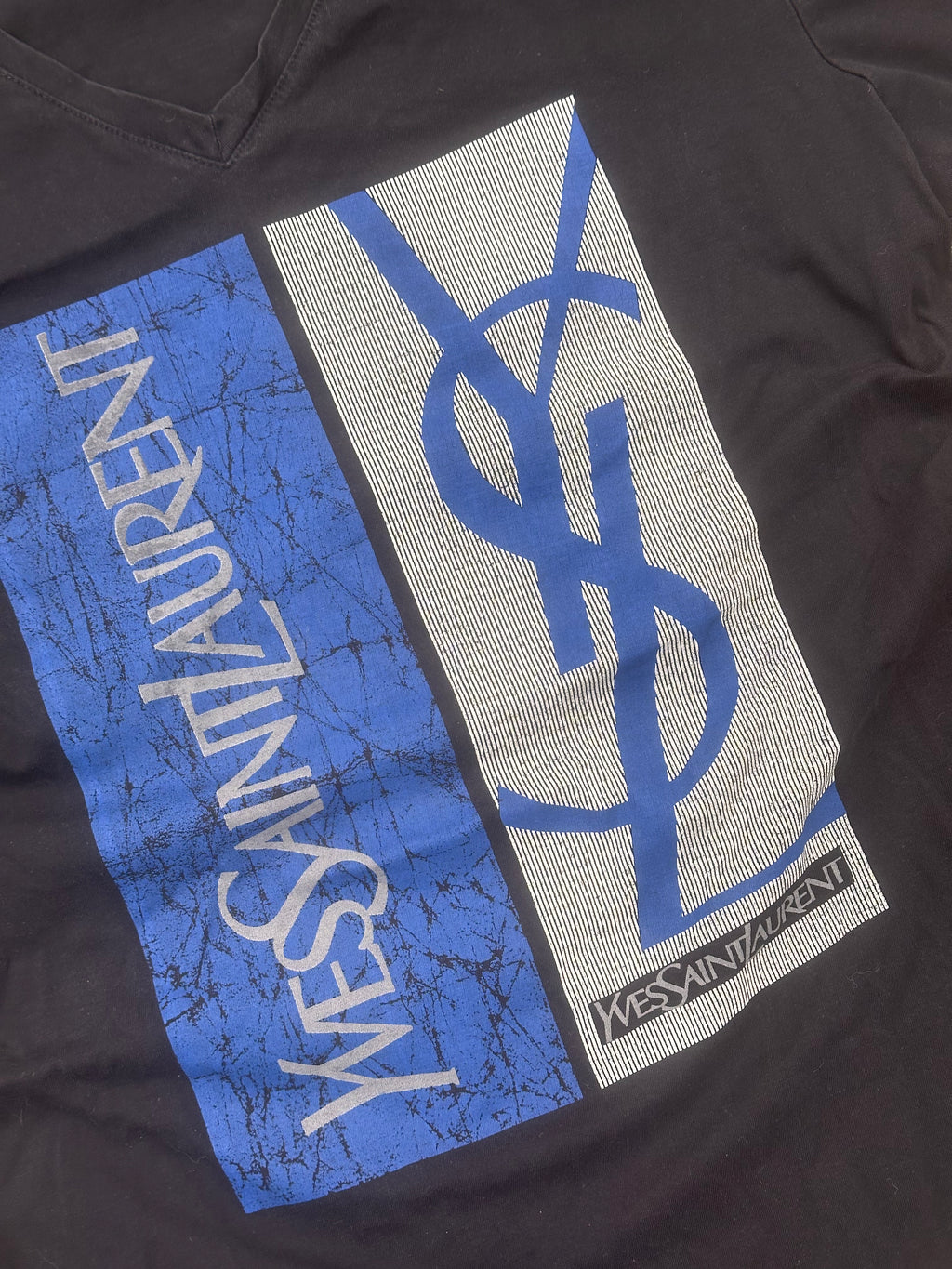 Vintage Yves Saint Laurent t shirt Black