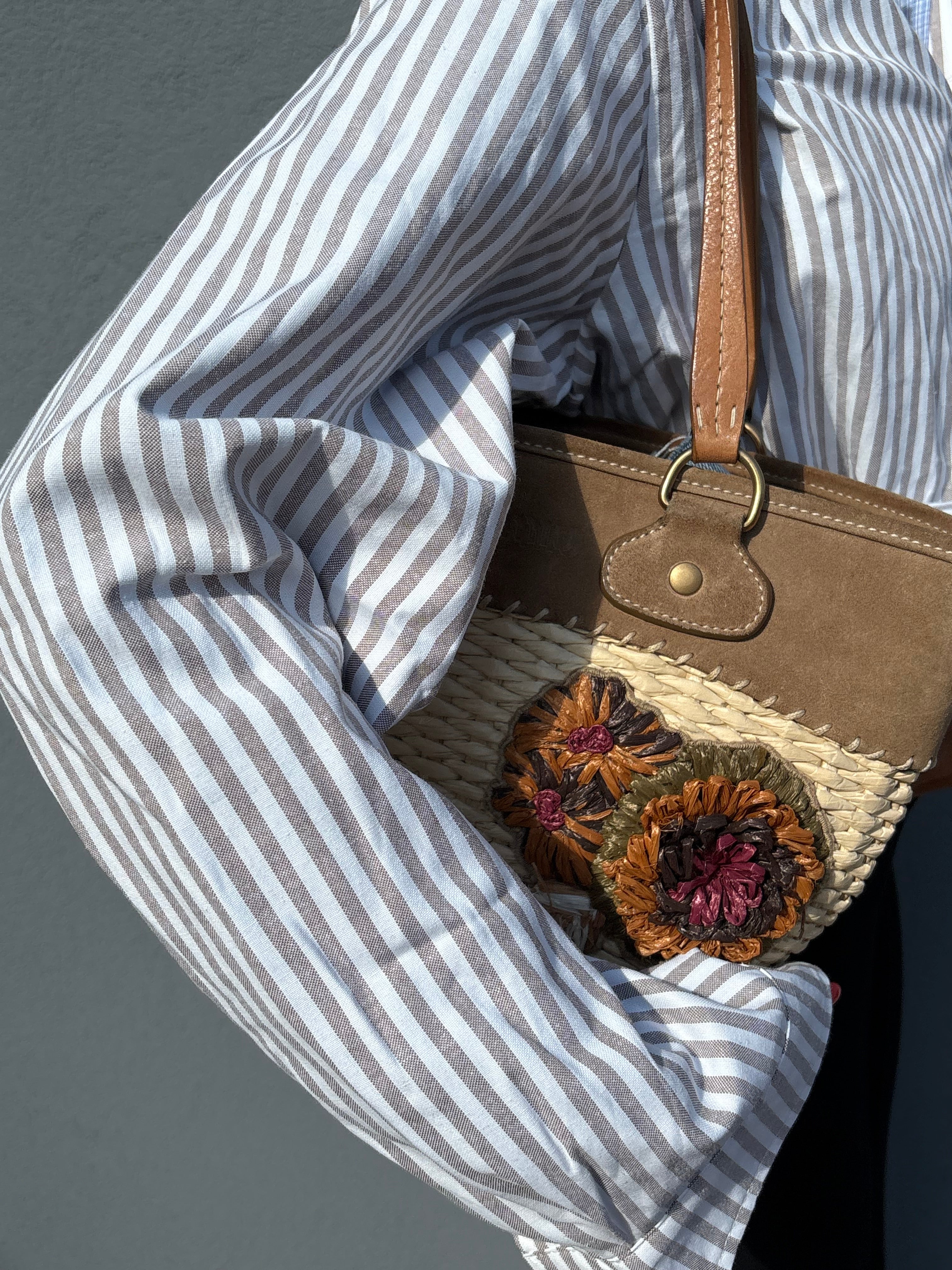 Miu Miu Flower Beach bag