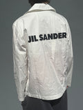 Jil Sander White rain coat