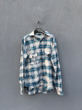 Saint Laurent striped flannel