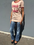 Dolce & Gabbana pink tee