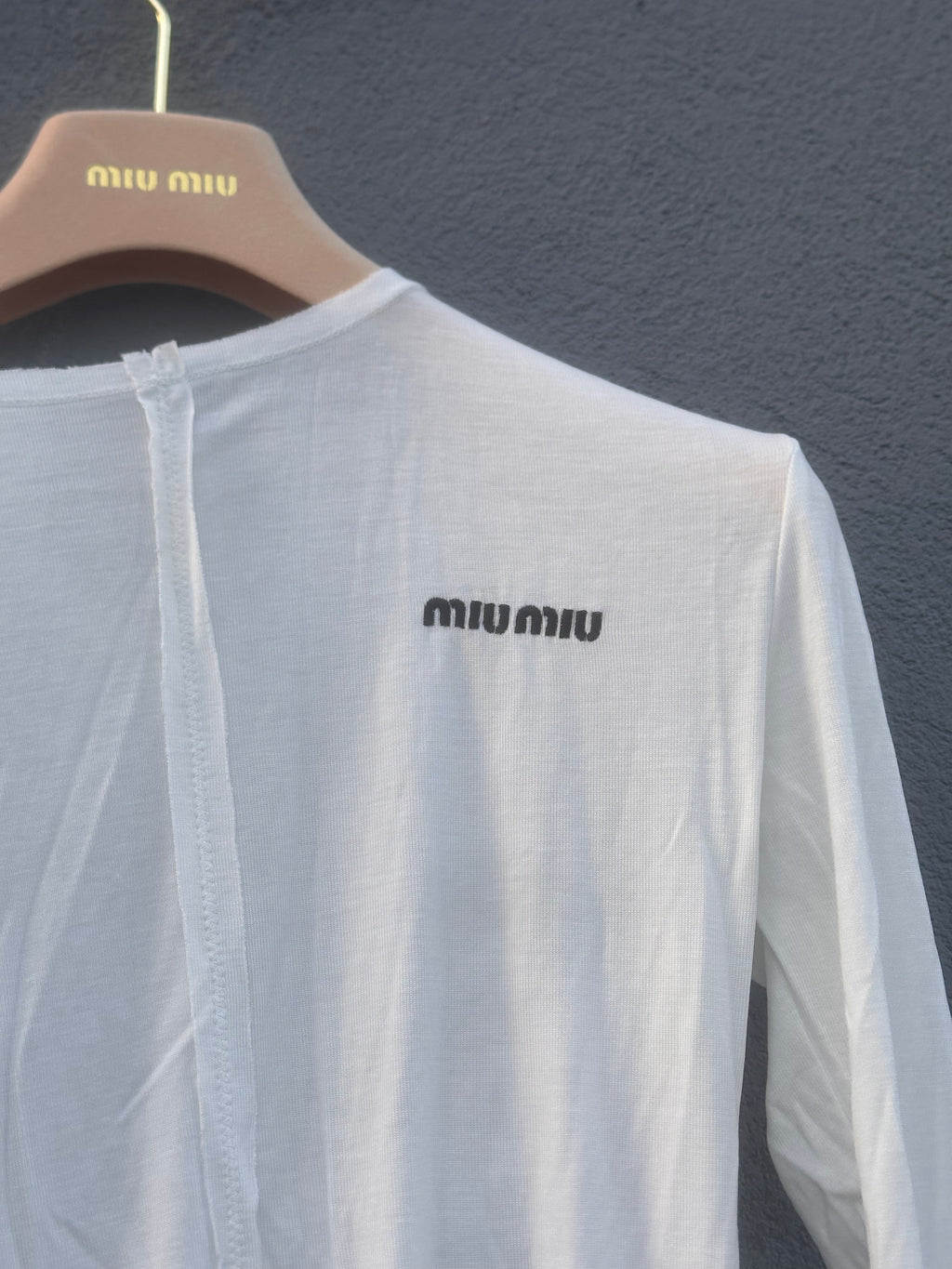 Miu miu thin 2024 long sleeve