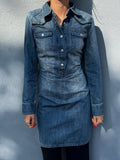 Vintage 1990s denim dress