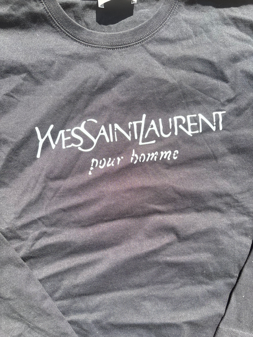 Saint Laurent black long shirt