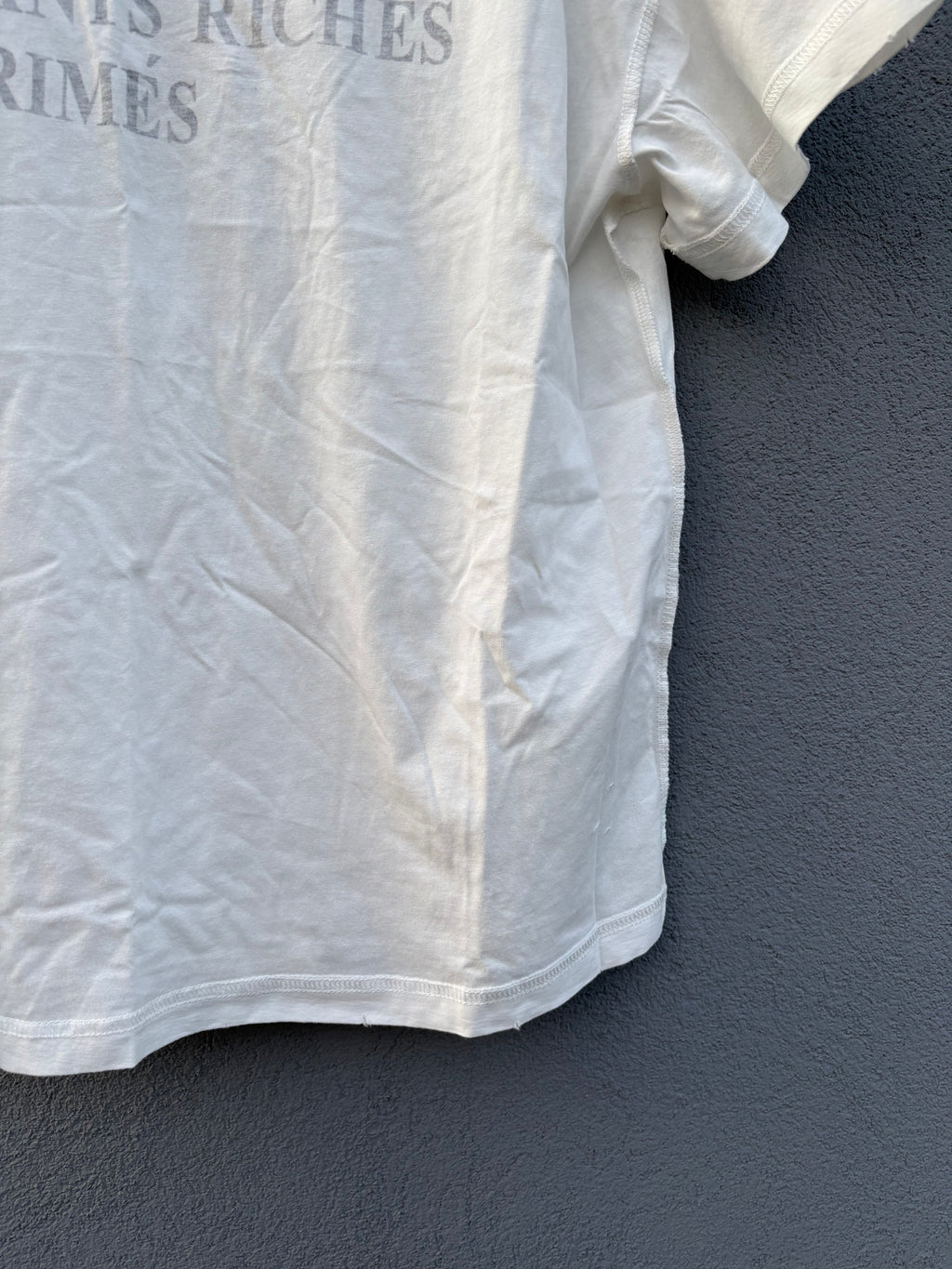 Enfant riches deprimes white thin tee